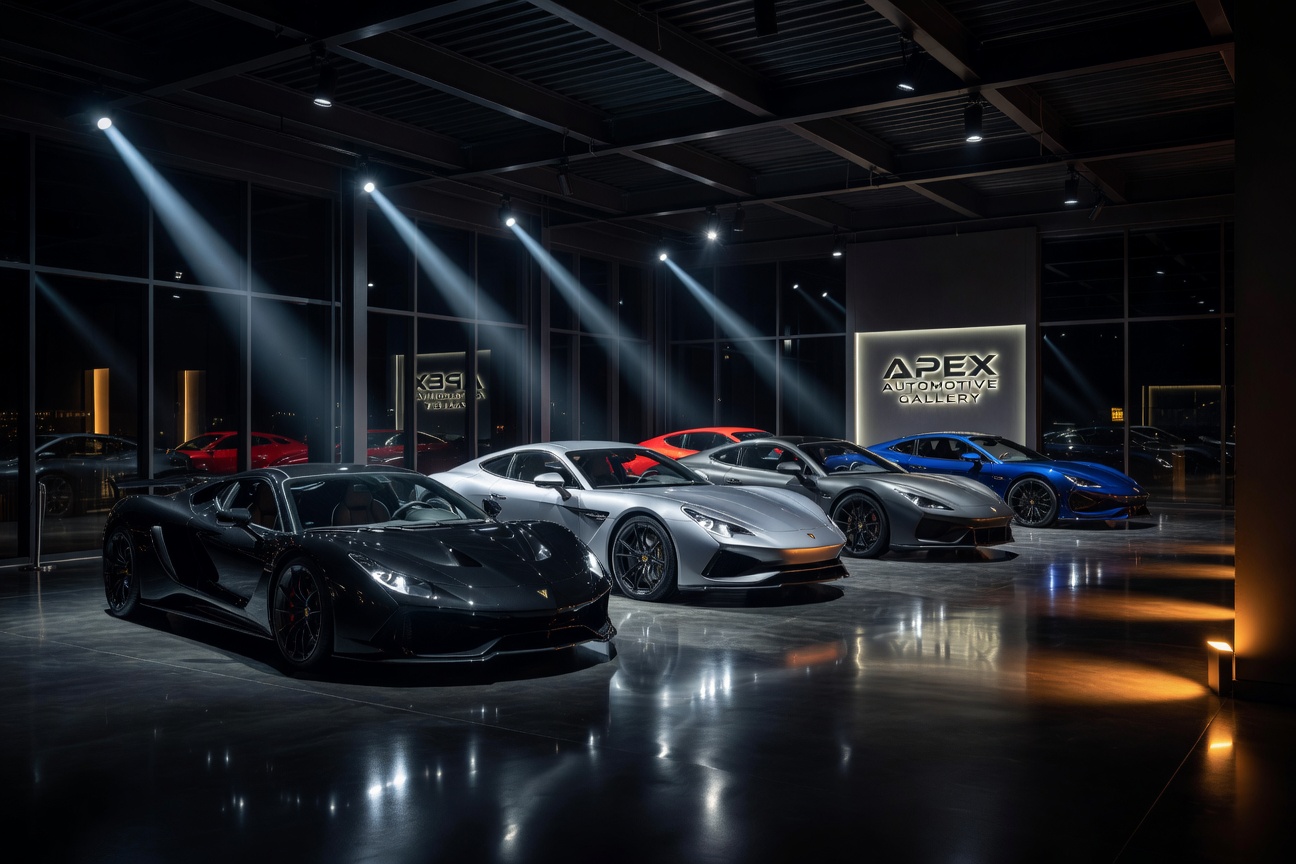 Aether Fleet showroom