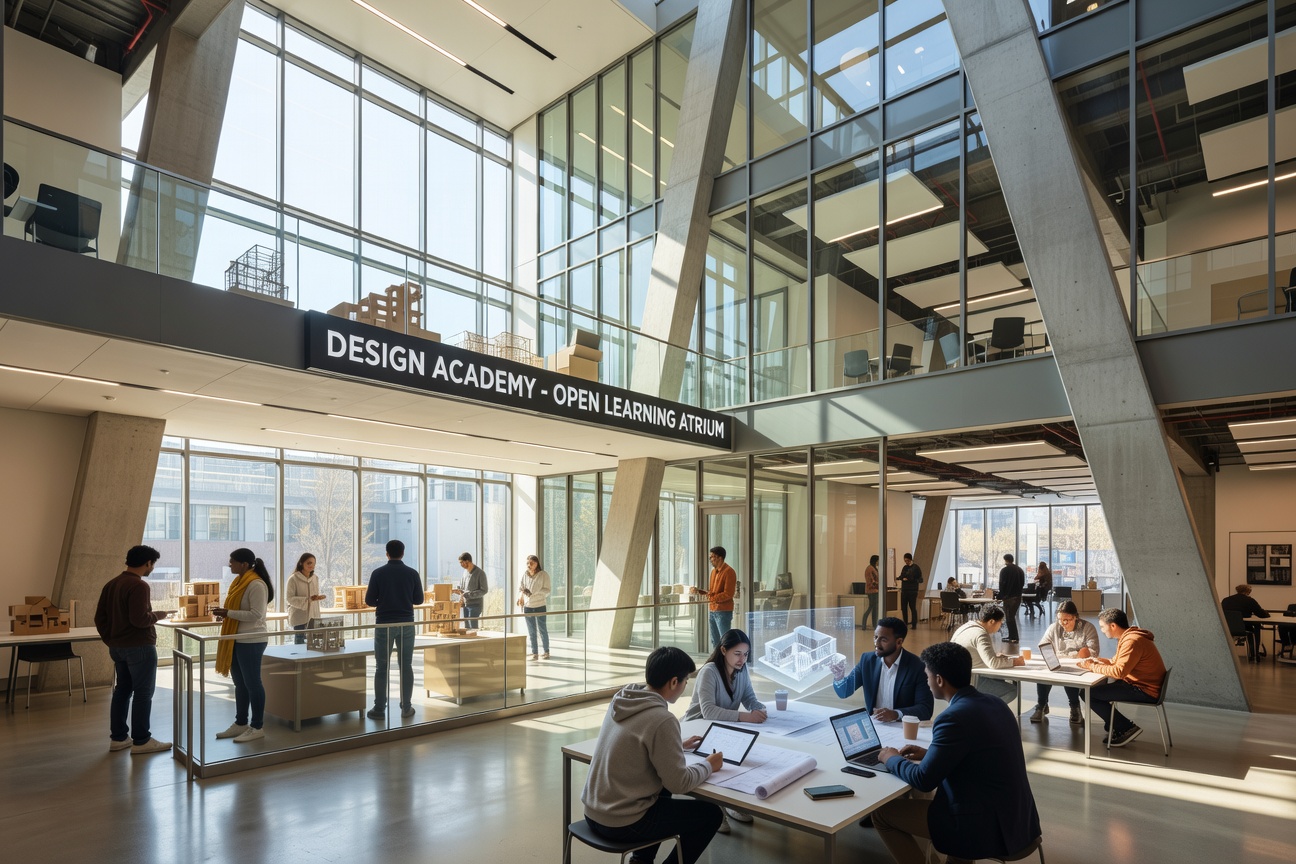 Aether Academy atrium