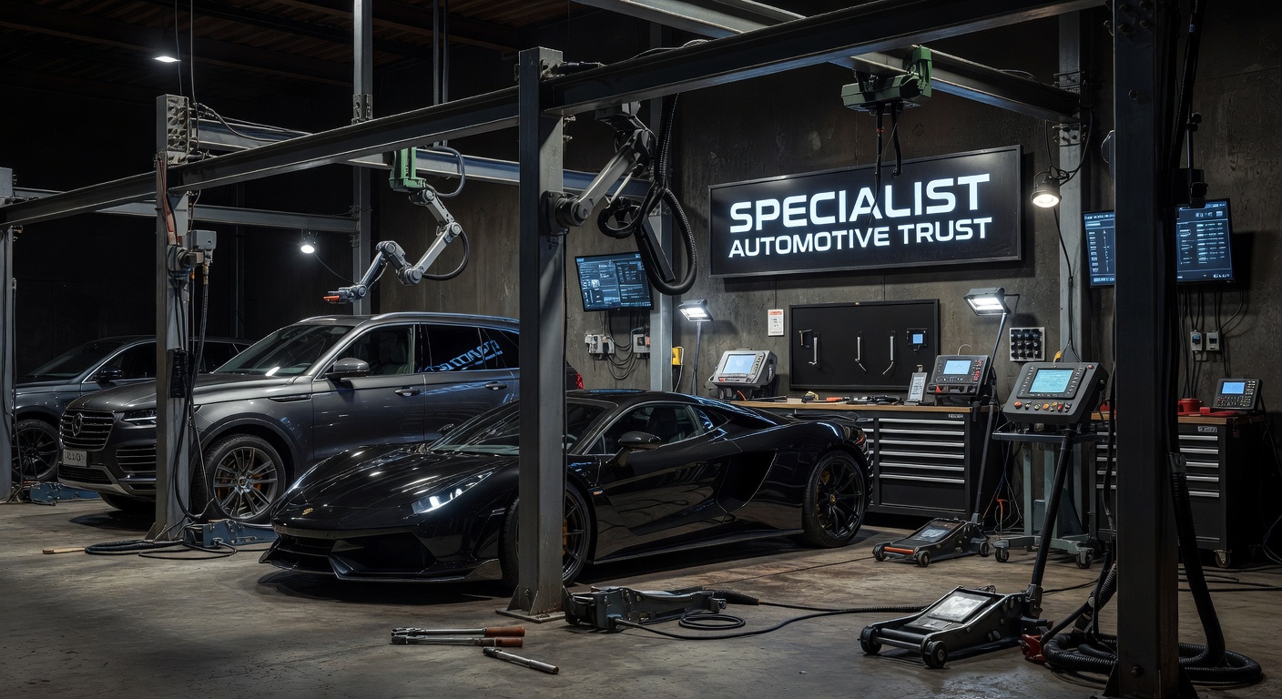 Precision Auto service bay